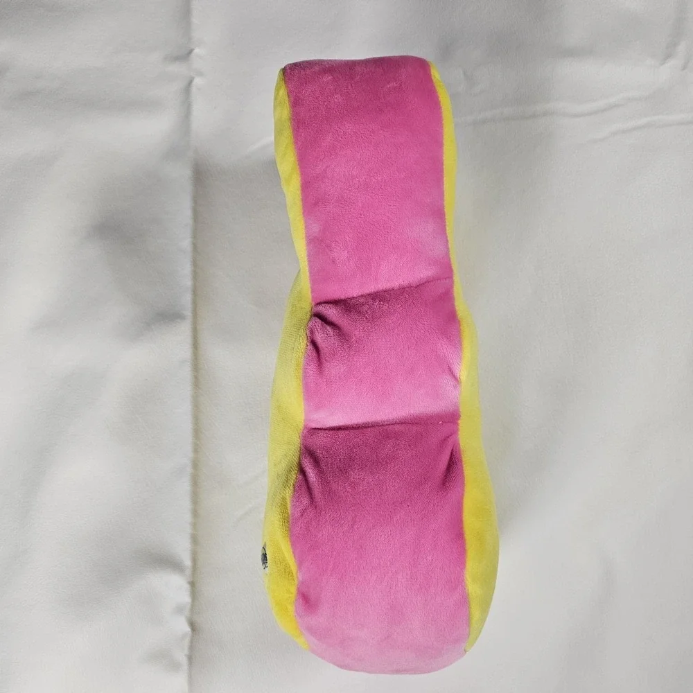 Peeps Bunny Plush Pillow‎ Yellow Pink Easter Stuffed Animal